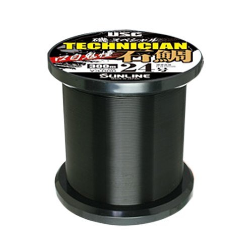 Sunline Nylon Line Iso Special Technician Ishidai 300M No. 35 Black-Kiichin - The #1 Place for Japanese Goods in Your Hand!