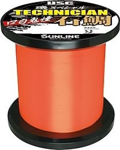 Sunline Nylon Line Iso Special Technician Ishidai 600M No. 16 Orange-Kiichin - The #1 Place for Japanese Goods in Your Hand!