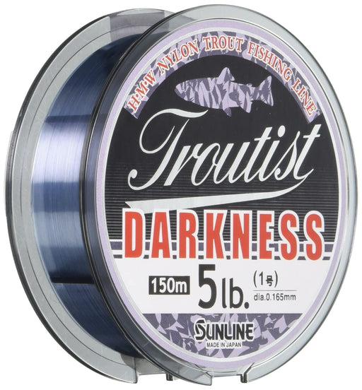 Sunline Nylon Line Troutist Darkness Hg 150M No. 1 5Lb-Kiichin - The #1 Place for Japanese Goods in Your Hand!