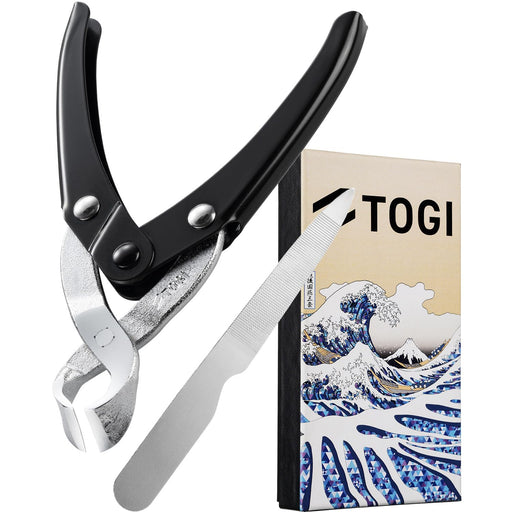 Togi Nippers Nail Clippers Tsubamesanjo 100 Years Craftsmanship Silver Black Made in Japan-Kiichin - The #1 Place for Japanese Goods in Your Hand!