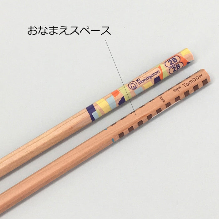 Tombow Light Blue Pattern Drawing Pencil F Tree Story Pack of 12 Kb-Kf01-B-Kiichin - The #1 Place for Japanese Goods in Your Hand!