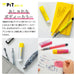 Tombow Neon Yellow Pencil Glue Stick Disappearing Color Set of 10 Hcb-011Atu-Kiichin - The #1 Place for Japanese Goods in Your Hand!