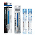 Tombow Monograph Zero Mechanical Pencil 0.5mm Blue with Holder Eraser & Extra Packs-Kiichin - The #1 Place for Japanese Goods in Your Hand!
