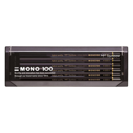 Tombow Mono 100 Pencil Set 6H Hardness - Pack of 12-Kiichin - The #1 Place for Japanese Goods in Your Hand!