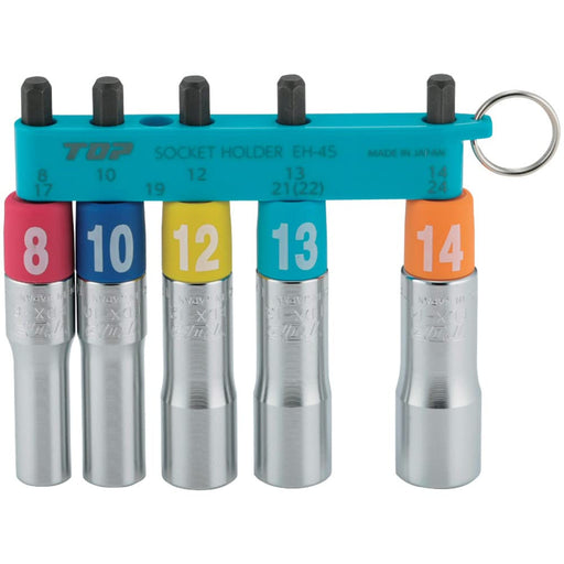 Top Kogyo Alpha Socket Set for Drills 8-14mm Hex Made in Japan-Kiichin - The #1 Place for Japanese Goods in Your Hand!