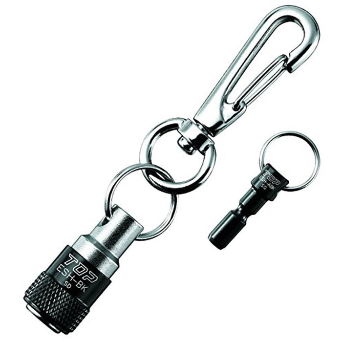 Top Kogyo Aluminum Key Adapter Set Black Portable with Bit Socket Holder-Kiichin - The #1 Place for Japanese Goods in Your Hand!