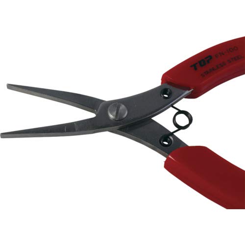 Top Kogyo Flat Nose Pliers 1.2mm Tip Stainless Steel for Precision Work-Kiichin - The #1 Place for Japanese Goods in Your Hand!