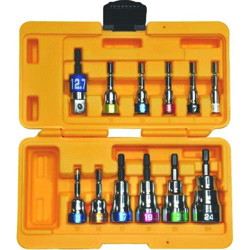 Top Kogyo Impact Short Socket Set 12-Piece 5.5-24mm with Case Japan Made-Kiichin - The #1 Place for Japanese Goods in Your Hand!
