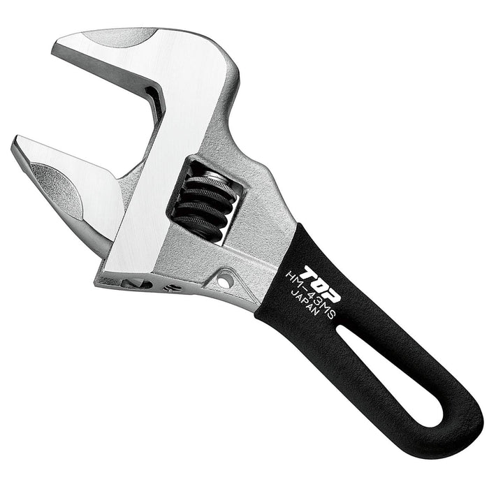 Top Kogyo Non-Play Monkey Wrench 0-43mm Mouth Japan Made HM-43MSBK-Kiichin - The #1 Place for Japanese Goods in Your Hand!