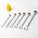 Top Kogyo Ratchet Set of 6 with Holder 5° Feed Angle 8-17mm Wrench Set-Kiichin - The #1 Place for Japanese Goods in Your Hand!