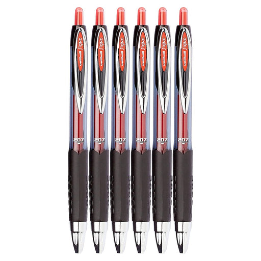 Mitsubishi Pencil Uni-Ball Signo 207 Gel Medium Point 0.7mm Pack of 6-Kiichin - The #1 Place for Japanese Goods in Your Hand!