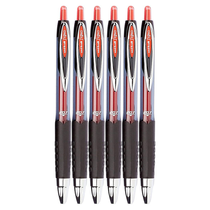 Mitsubishi Pencil Uni-Ball Signo 207 Gel Medium Point 0.7mm Pack of 6-Kiichin - The #1 Place for Japanese Goods in Your Hand!