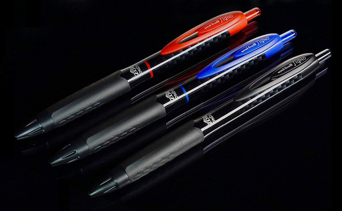 Mitsubishi Pencil Uni-Ball Signo 307 Fine Retractable - Pack of 6-Kiichin - The #1 Place for Japanese Goods in Your Hand!