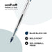 Mitsubishi Pencil Uni-Ball Vision Elite 3-Pack Rollerball Pen with BLX Infusion-Kiichin - The #1 Place for Japanese Goods in Your Hand!