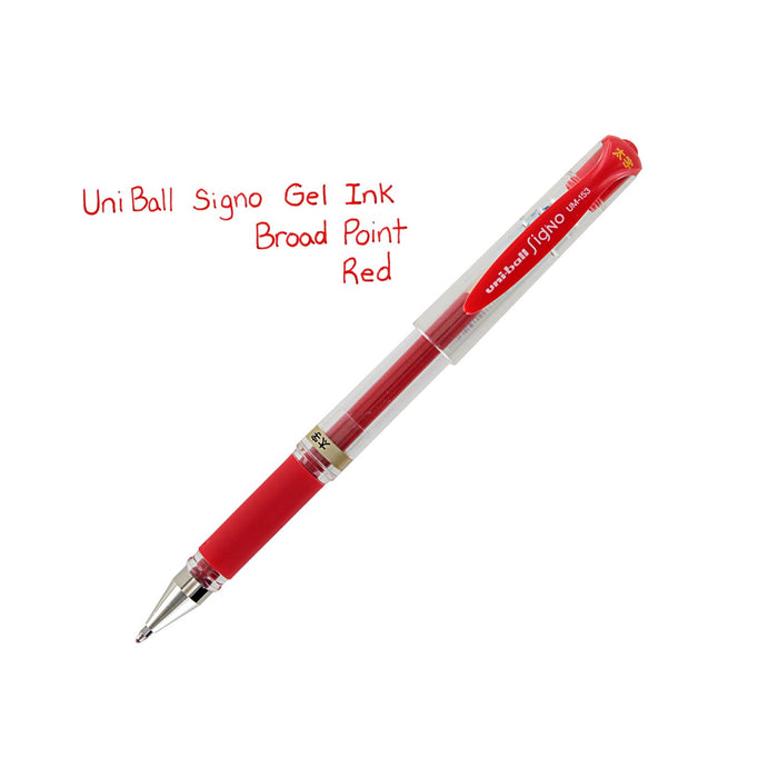 Mitsubishi Pencil Uniball Signo UM-153 3-Pack 1.0mm Bold Gel Ink Pens 6 Count-Kiichin - The #1 Place for Japanese Goods in Your Hand!