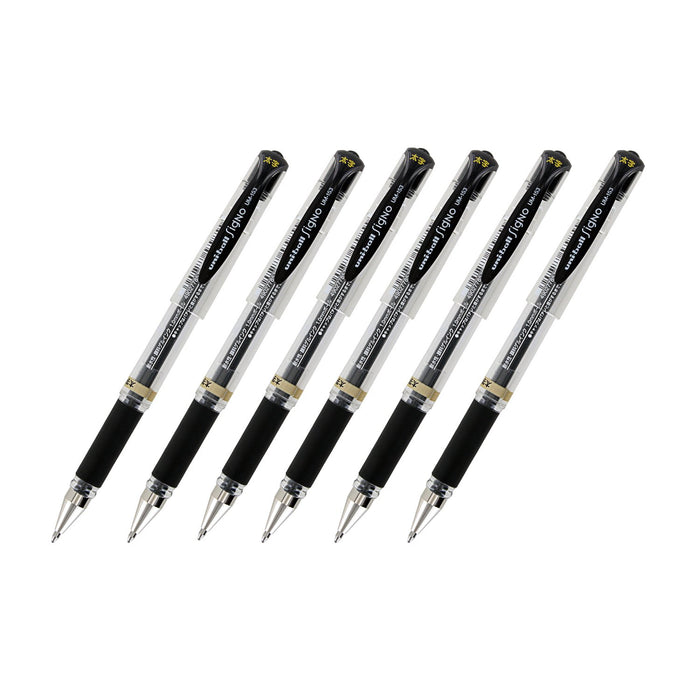 Mitsubishi Pencil Uniball Signo UM-153 Gel Ink 1.0mm Bold Pack of 6 3 Count-Kiichin - The #1 Place for Japanese Goods in Your Hand!