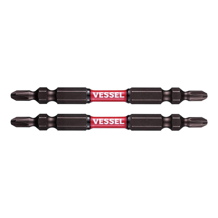 Vessel 40V Sakisbo Slim Torsion Double Ended Bit Set +2x82 - Set of 2-Kiichin - The #1 Place for Japanese Goods in Your Hand!