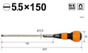 Vessel Ball Grip Driver 5.5x150mm - High Performance 220 Model-Kiichin - The #1 Place for Japanese Goods in Your Hand!