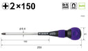Vessel Ball Grip Penetrating Driver 2x150 230V - Premium Quality Tool-Kiichin - The #1 Place for Japanese Goods in Your Hand!