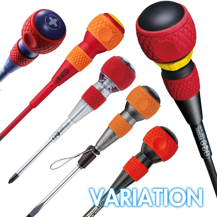 Vessel Ball Grip 6x150 Penetrating Driver - High-Quality Reliable Tool-Kiichin - The #1 Place for Japanese Goods in Your Hand!