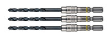 Vessel AMD3S-4.5 Cushion Drill Bit Set for Ironwork 3-Piece 4.5mm-Kiichin - The #1 Place for Japanese Goods in Your Hand!
