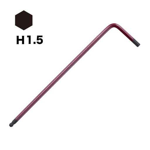 Vessel 8900Bp L-Type Wrench 1.5mm Hexagonal Bar Rainball - Compact Tool-Kiichin - The #1 Place for Japanese Goods in Your Hand!