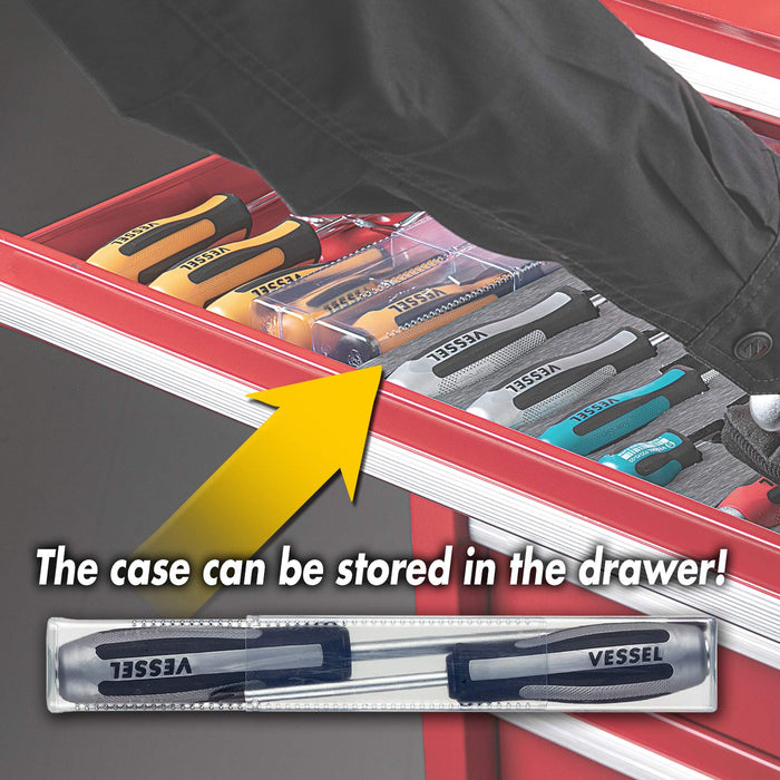 Vessel Megadora Impacta Durable Tool Set of 2 by Vessel Brand-Kiichin - The #1 Place for Japanese Goods in Your Hand!