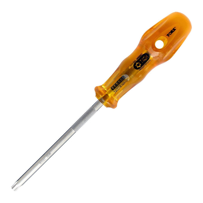 Vessel Power Grip Torx T40H Screwdriver 120mm Tamper-Proof 5400Tx - Vessel Brand-Kiichin - The #1 Place for Japanese Goods in Your Hand!
