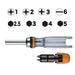 Vessel TD-6808MG Ratchet Driver with 8 Bits - High-Performance Tool-Kiichin - The #1 Place for Japanese Goods in Your Hand!