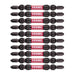 Vessel Sakisbo Slim Torsion Bit Set Double Head +2 X 65mm Pack of 10 - SDT10P2065F-Kiichin - The #1 Place for Japanese Goods in Your Hand!