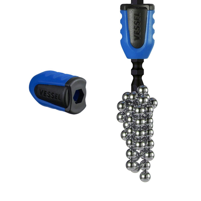 Vessel Blue Screw Mag Catcher 2 Piece Set Magnetizer NMC-2PB-Kiichin - The #1 Place for Japanese Goods in Your Hand!