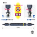 Vessel Nej-1 M3~M4 Screw Removal Bit for Stripped and Crushed Screws-Kiichin - The #1 Place for Japanese Goods in Your Hand!