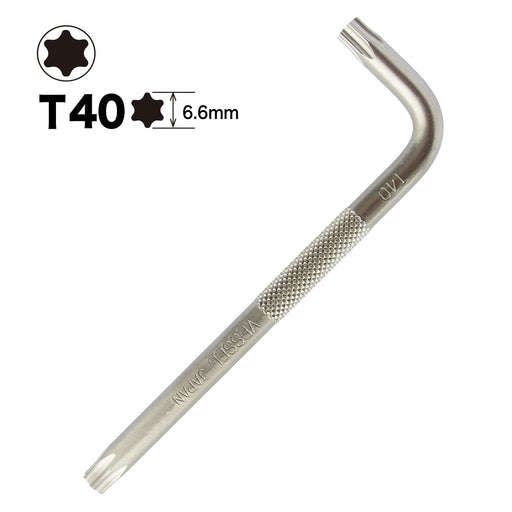 Vessel Torx L-Type 8500Tx Wrench T40 - Premium Tool by Vessel-Kiichin - The #1 Place for Japanese Goods in Your Hand!