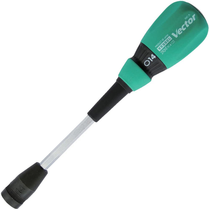Vessel Vector 14mm Nut Driver - Flat Width B-290Nt from Vessel-Kiichin - The #1 Place for Japanese Goods in Your Hand!