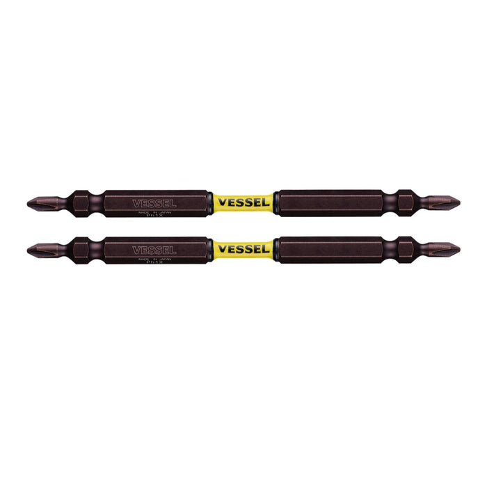 Vessel 40V Slim Torsion Bit Double End Set of 2 Sakisubo Compatible SDT141110-Kiichin - The #1 Place for Japanese Goods in Your Hand!