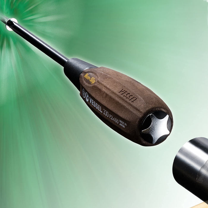 Vessel Woody Penetrating Driver with Non-Slip Grip B-330 +1x75 - Vessel Brand-Kiichin - The #1 Place for Japanese Goods in Your Hand!