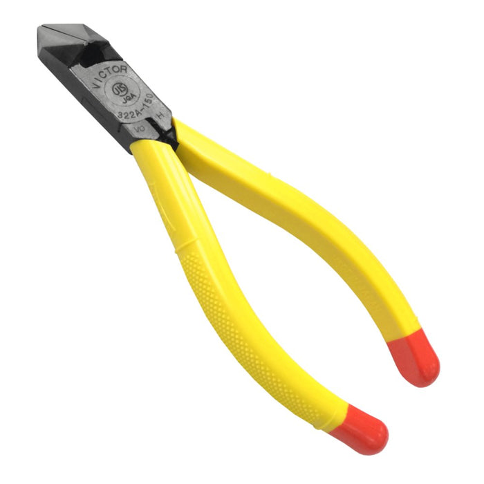 Victor Diagonal Nippers 150mm with Molded Cover 322A-150-Kiichin - The #1 Place for Japanese Goods in Your Hand!