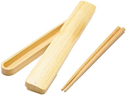 Yamaya Lacquerware Shop Wooden Chopsticks Set with Case White Wood-Kiichin - The #1 Place for Japanese Goods in Your Hand!