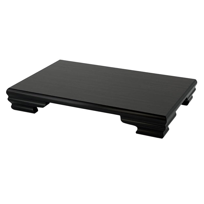 Yamaya Lacquerware Shop Maple Ebony Tone Flower Stand 36cm - Made in Japan-Kiichin - The #1 Place for Japanese Goods in Your Hand!