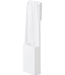 Yamazaki Face Mask Tong with White Holder Tower 3.5x2x15cm Hygienic 1409-Kiichin - The #1 Place for Japanese Goods in Your Hand!