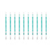 Zebra Sarasa Select Blue Green 0.3mm Ballpoint Pen Refills 10 Pack-Kiichin - The #1 Place for Japanese Goods in Your Hand!