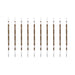 Zebra Sarasa Select Ballpoint Pen Refill 0.3mm Lead Brown 10 Pieces-Kiichin - The #1 Place for Japanese Goods in Your Hand!