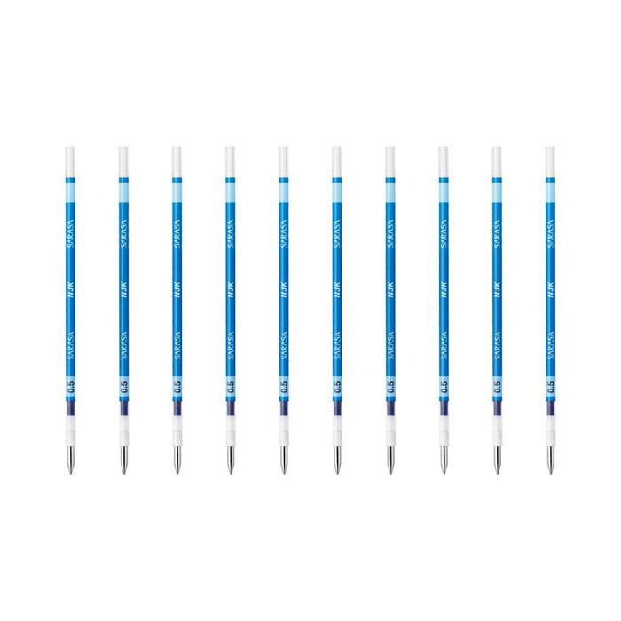 Zebra Sarasa Select 0.5 Core Cobalt Blue Ballpoint Pen Refill 10 Pieces-Kiichin - The #1 Place for Japanese Goods in Your Hand!