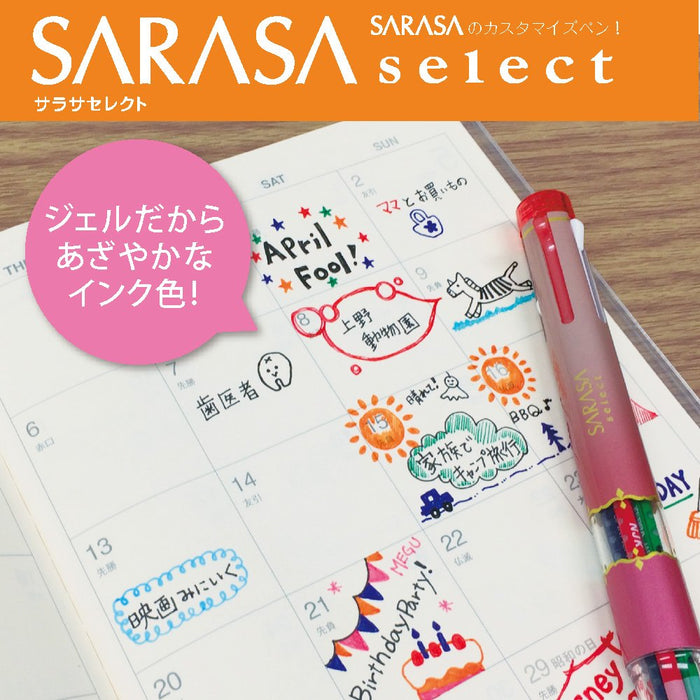 Zebra Sarasa Select 0.5 Core Cobalt Blue Ballpoint Pen Refill 10 Pieces-Kiichin - The #1 Place for Japanese Goods in Your Hand!
