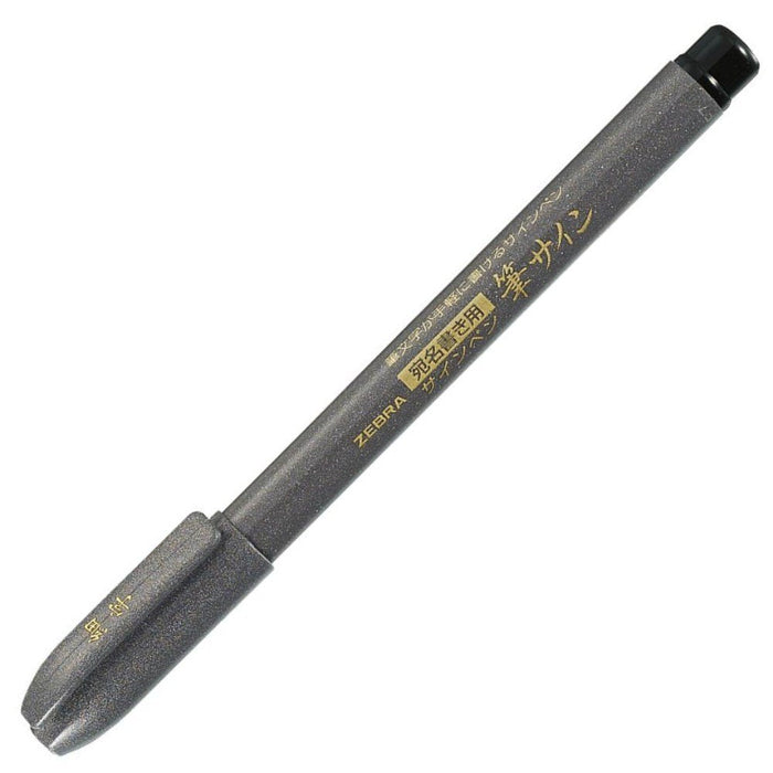 Zebra Brush Pen Fine Print Pack of 10 B-Wf1 Brush Signature Series Zebra Pens-Kiichin - The #1 Place for Japanese Goods in Your Hand!
