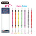 Zebra 10-Color Set Neon Gel Ballpoint Pen Refills 0.4/0.5 Lead Size-Se-Rnjk518-No-Kiichin - The #1 Place for Japanese Goods in Your Hand!