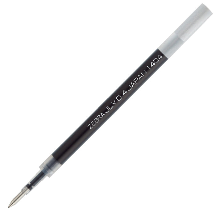 Zebra Sarasa Dry Jlv-0.4 Gel Ballpoint Pen Refills Black Lead 10 Pieces Pack-Kiichin - The #1 Place for Japanese Goods in Your Hand!