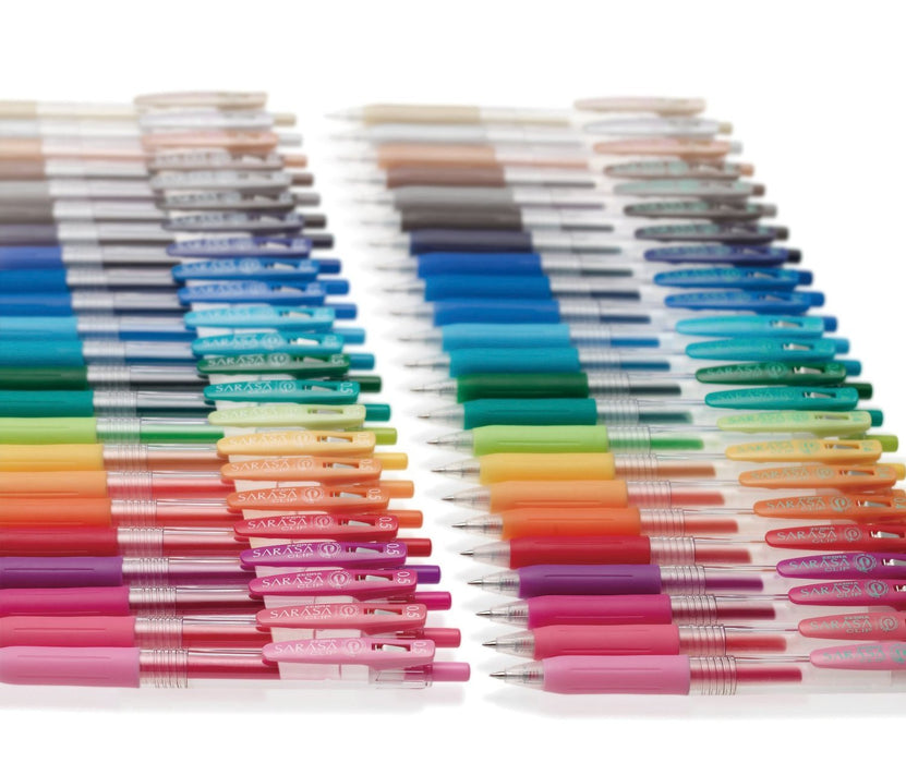 Zebra Sarasa Clip Light Pink Gel Ballpoint Pen 0.4 Pack of 10-Kiichin - The #1 Place for Japanese Goods in Your Hand!