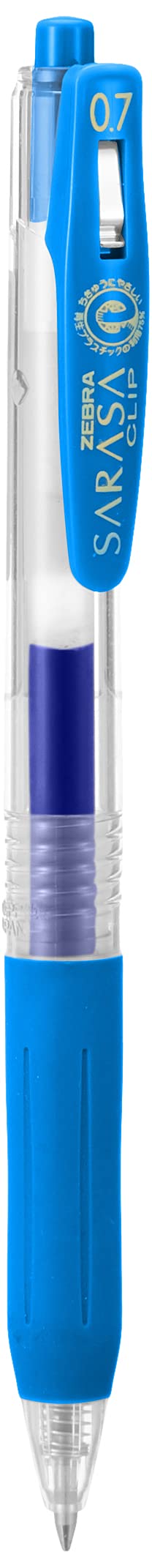 Zebra Sarasa Clip Pale Blue Gel Ballpoint Pen 0.7 - Zebra Brand-Kiichin - The #1 Place for Japanese Goods in Your Hand!