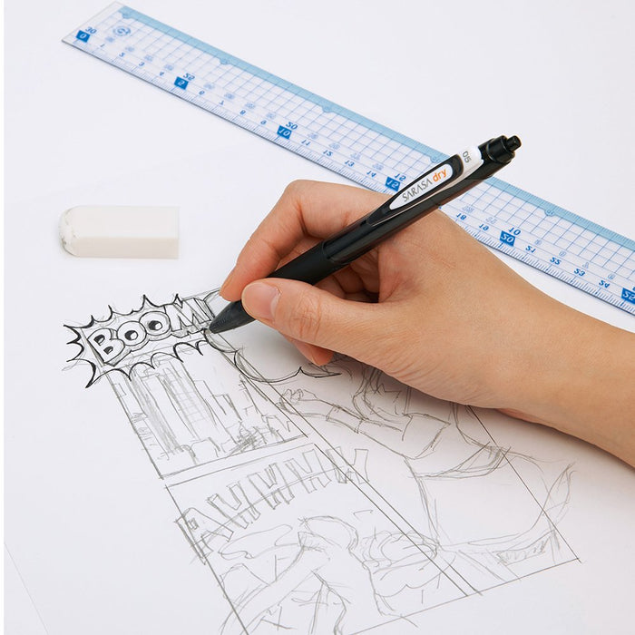 Zebra Sarasa Dry Red Gel Ballpoint Pen 0.5 Pack of 10-Kiichin - The #1 Place for Japanese Goods in Your Hand!